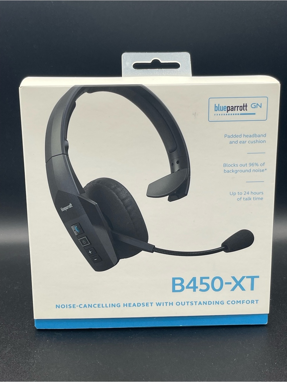 Parrot B450-XT Wireless Noise-Cancelling Headset in Black